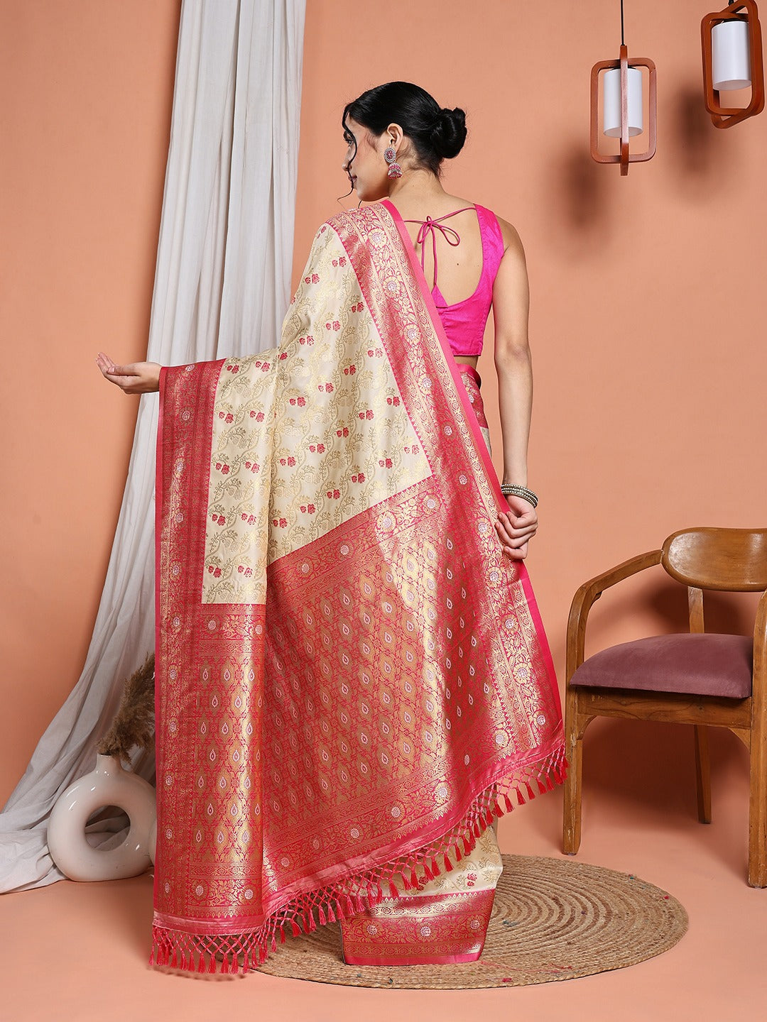 Woven Design Art Silk Saree