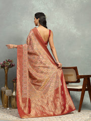 Printed Art Silk Saree