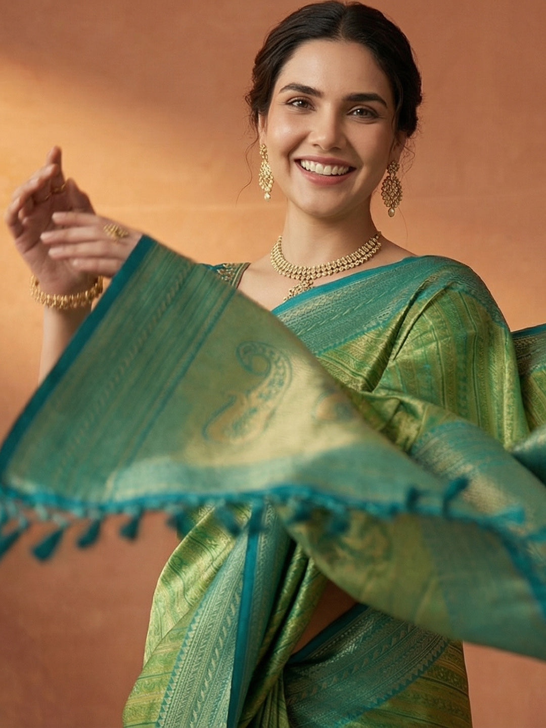 Woven Design Art Silk Saree