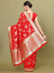 Stone Embroidery Banarasi Saree