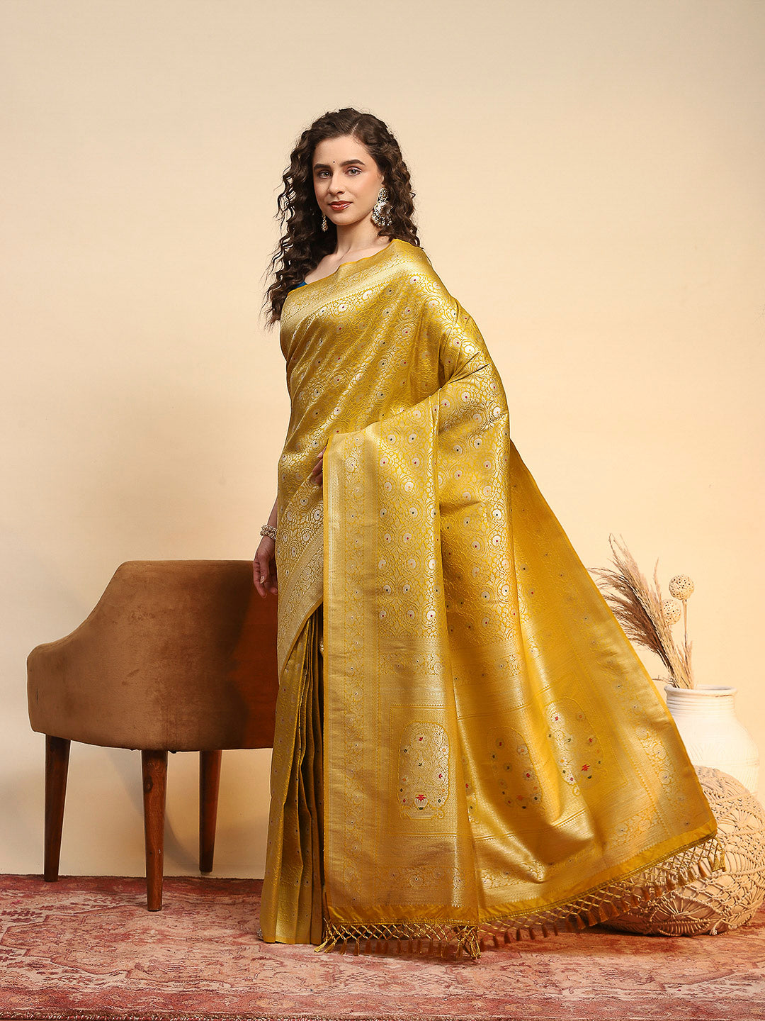 Woven Design Art Silk Saree