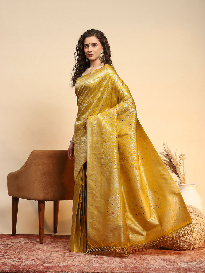 Woven Design Art Silk Saree
