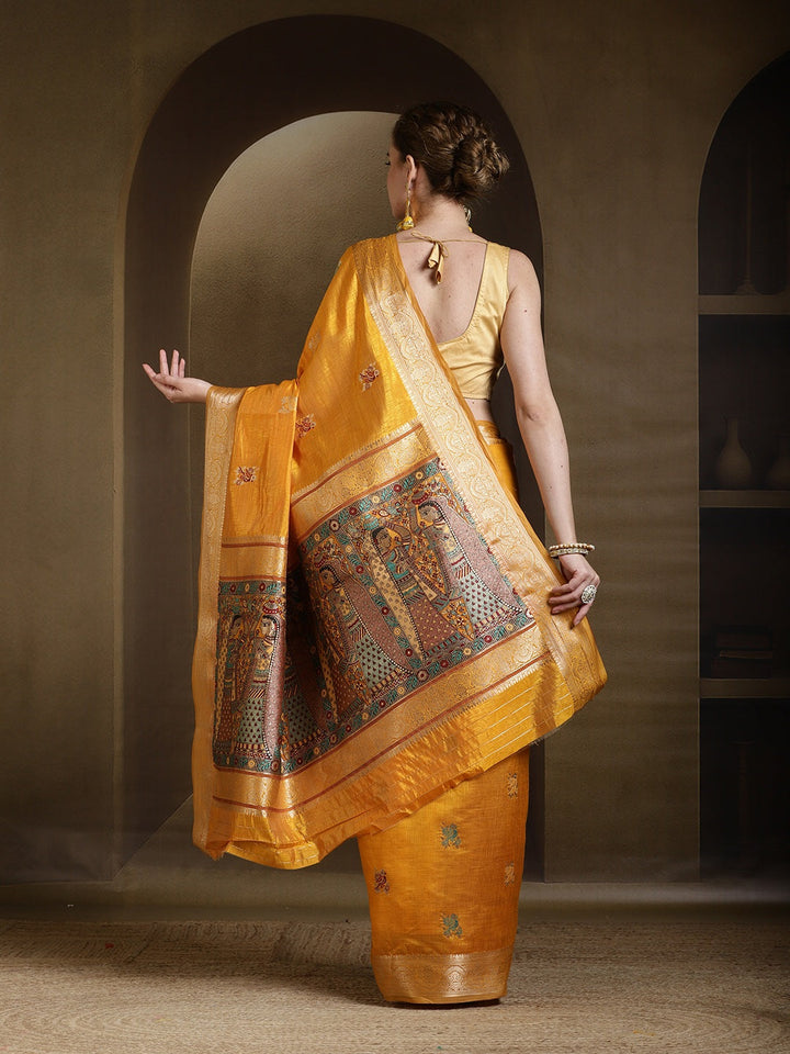 Woven Design Art Silk Saree