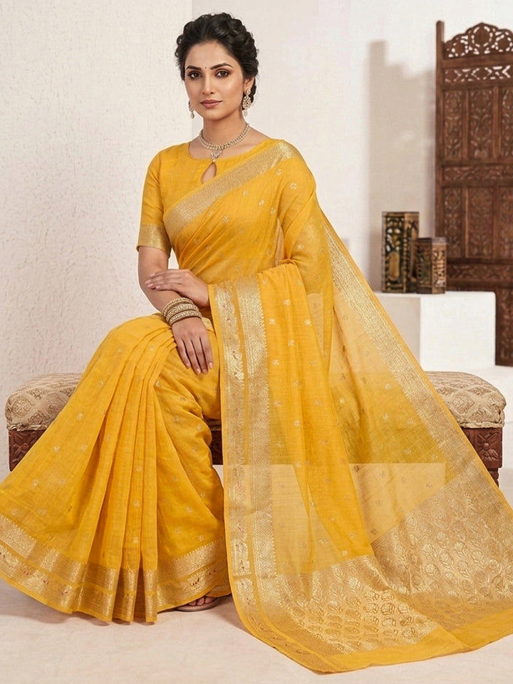 Zari Woven Art Silk Saree