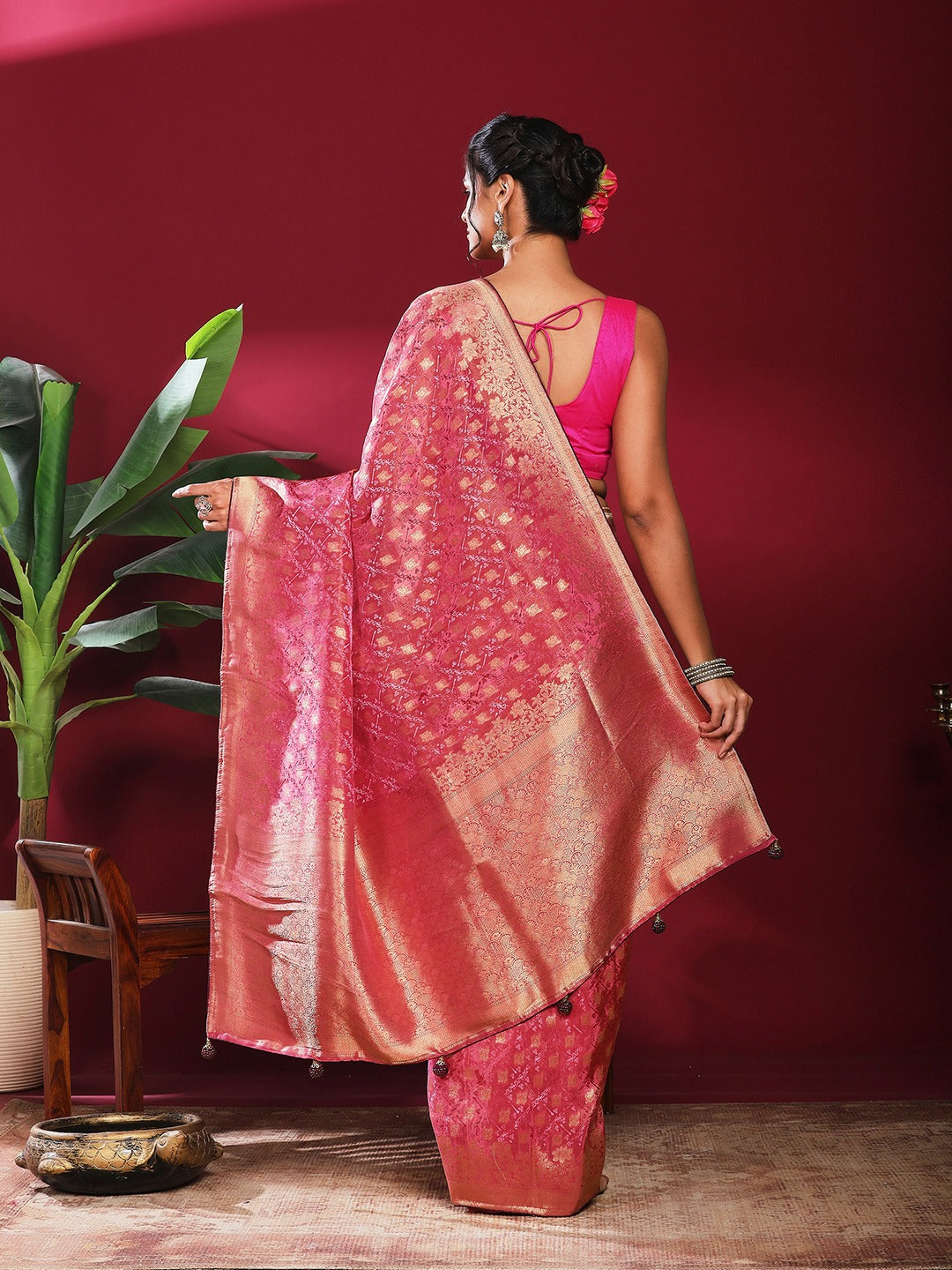 Woven Design Dola Silk Saree
