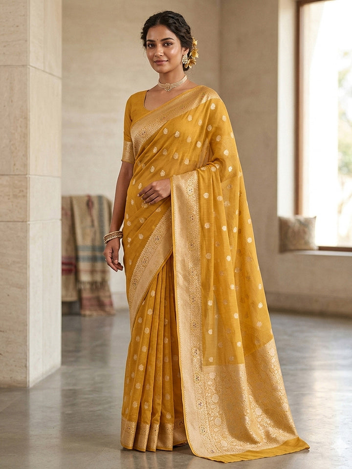 Zari Woven Art Silk Saree