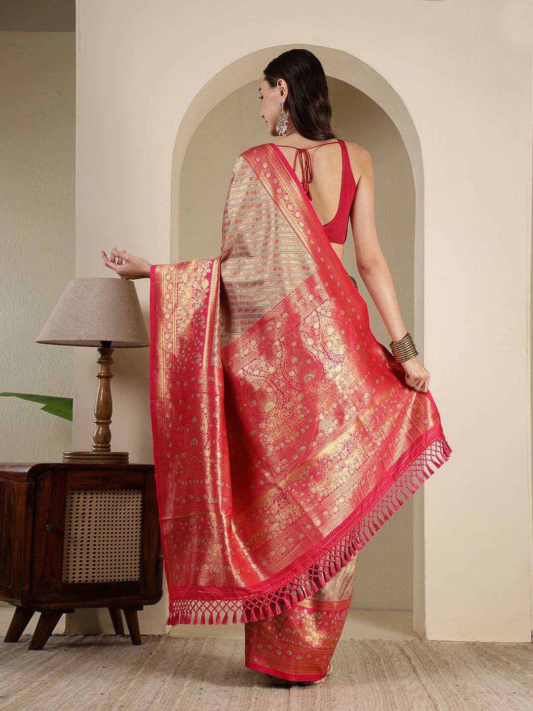 Woven Design Art Silk Saree
