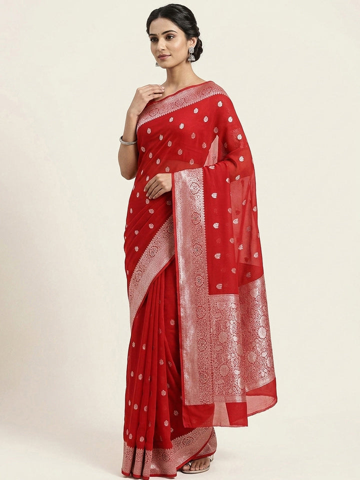 Zari Woven Art Silk Saree