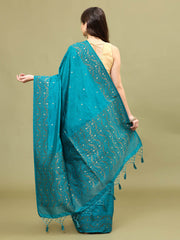 Zari Border Woven Handloom Saree