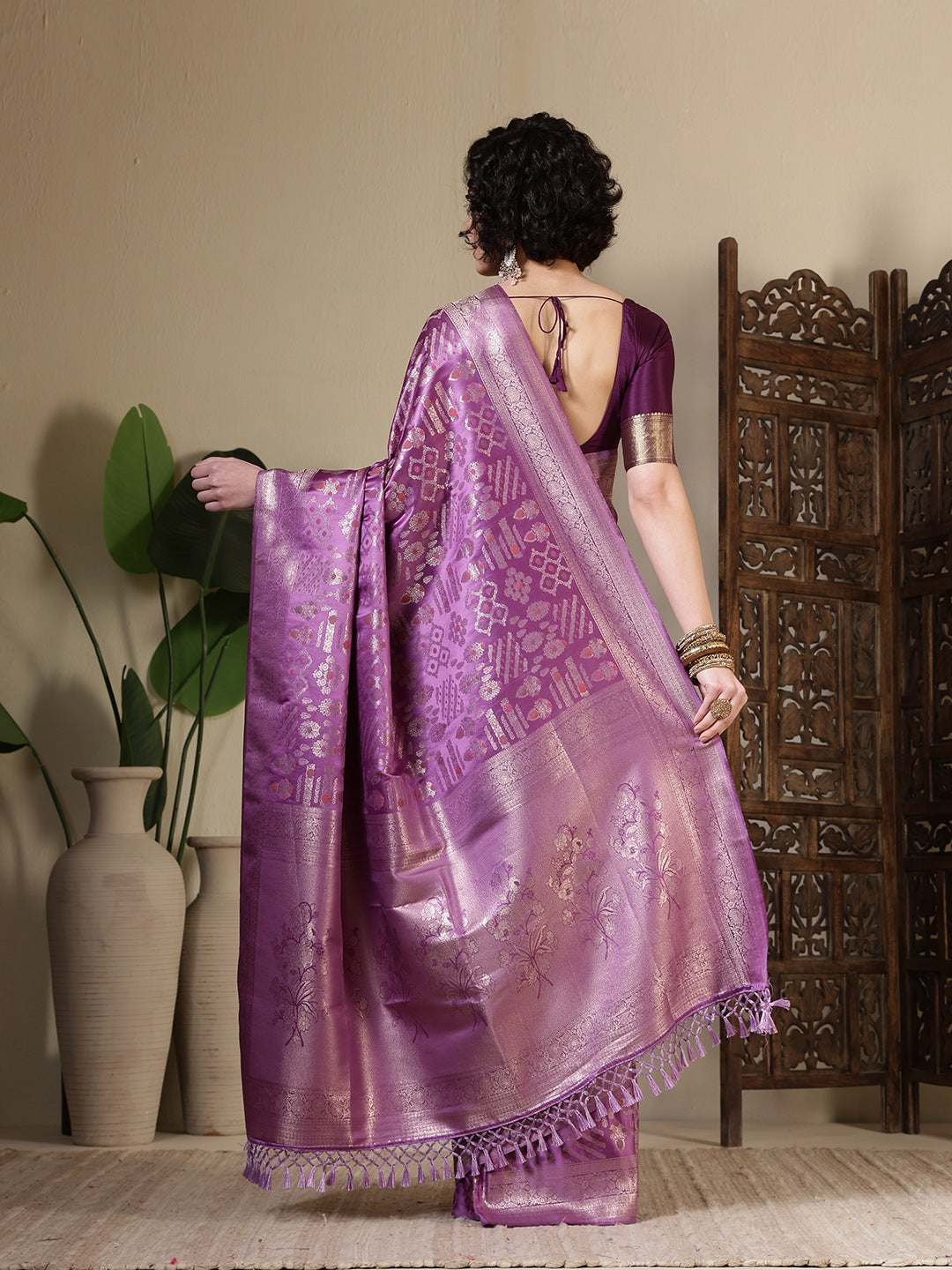Woven Design Art Silk Saree