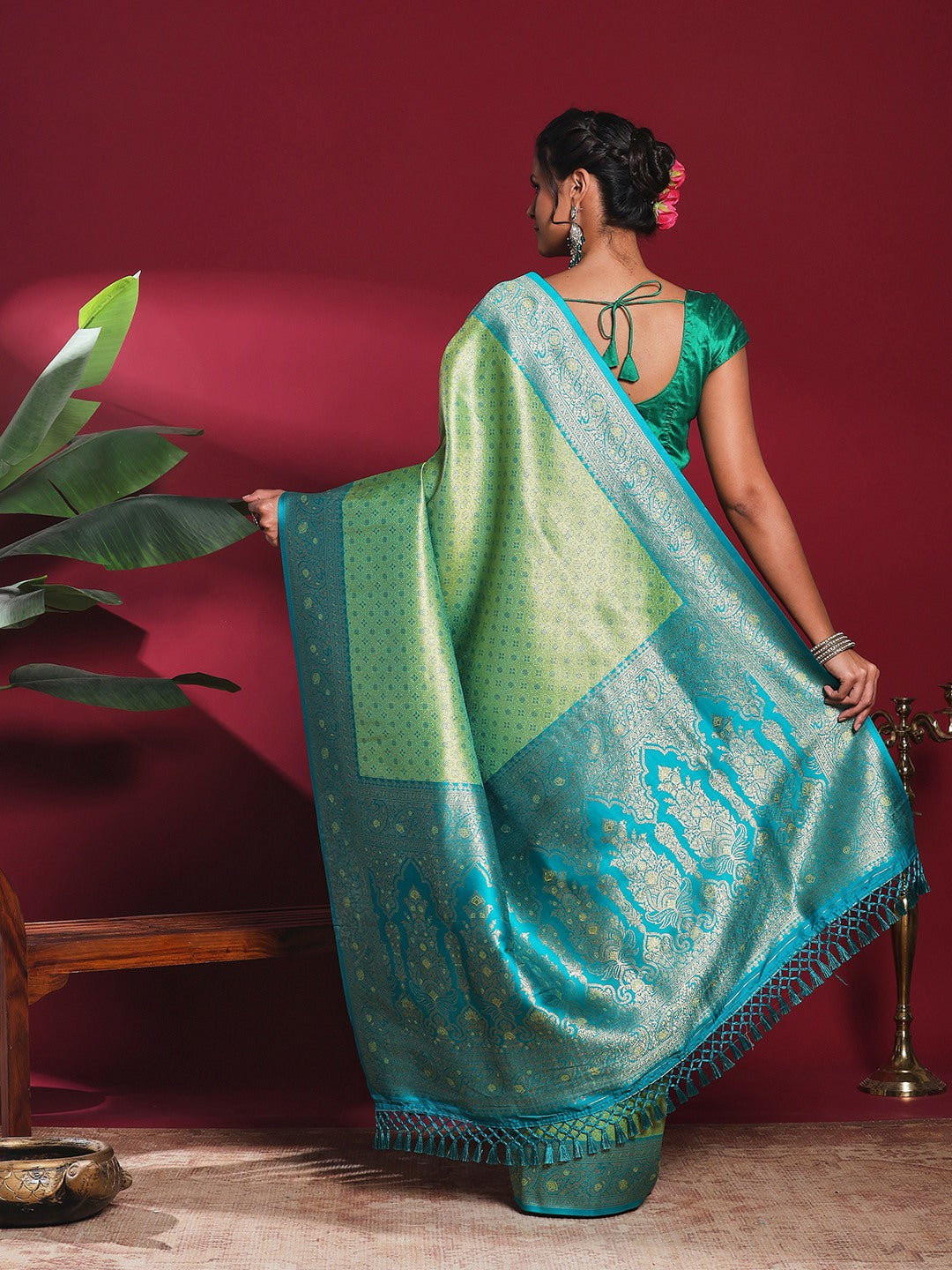 Woven Design Art Silk Saree