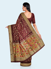 Zari Jaal Art Silk Woven Saree