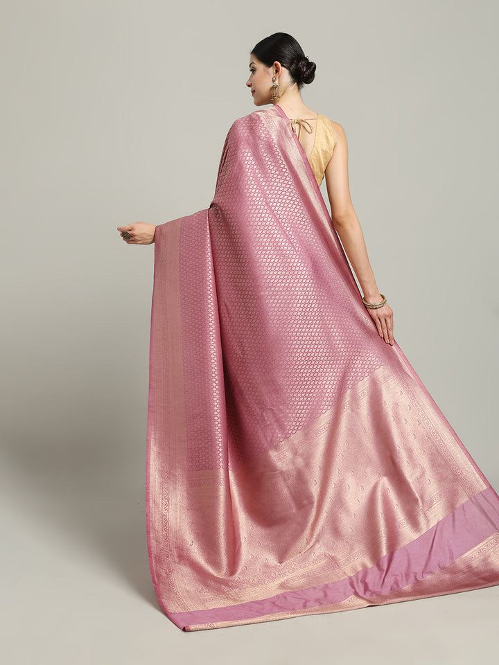 Zari Jaal Art Silk Woven Saree