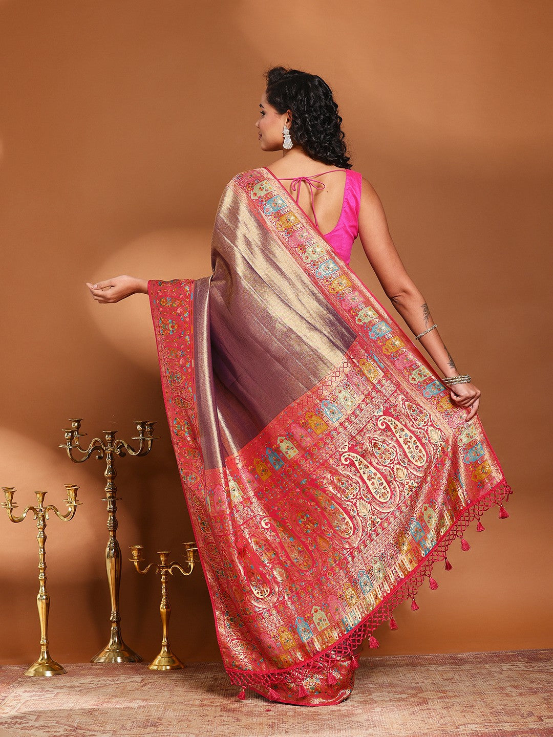 Woven Design Dola Silk Saree