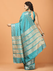 Zari Border Woven Handloom Saree