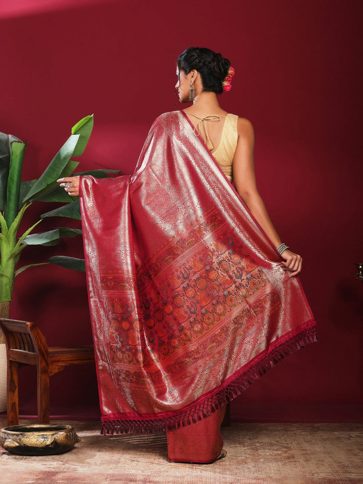 Woven Design Art Silk Saree