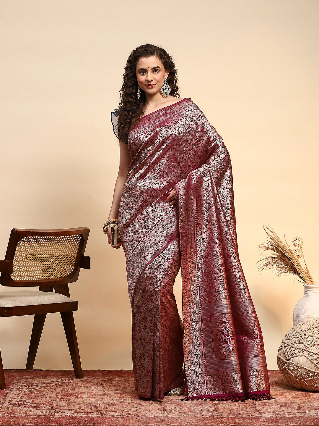 Woven Design Art Silk Saree