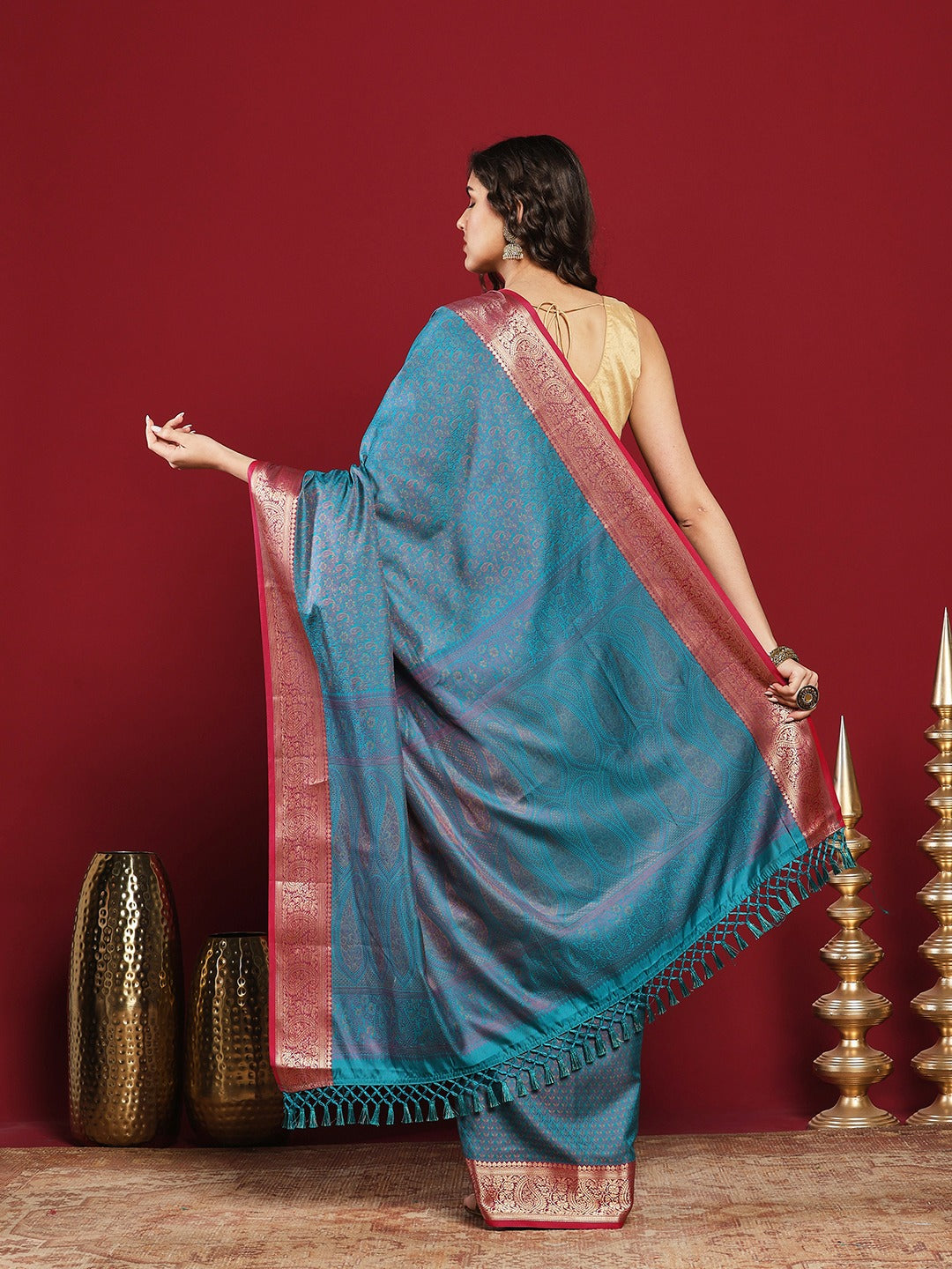 Woven Design Art Silk Saree