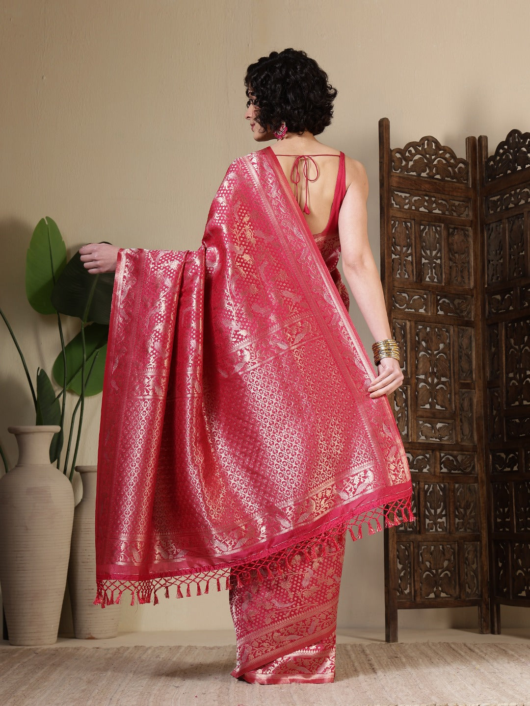 Woven Design Art Silk Saree