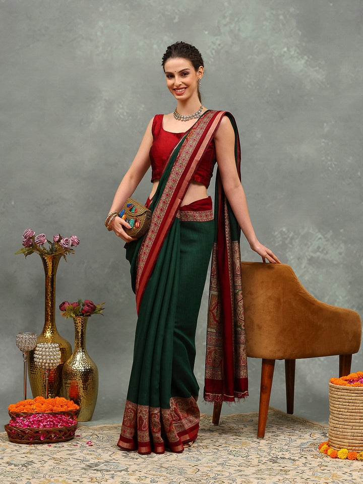 Printed Art Silk Saree