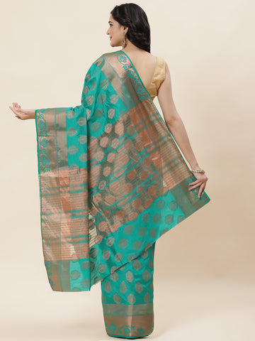 Zari Border Woven Handloom Saree