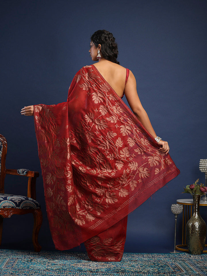 Woven Design Art Silk Saree