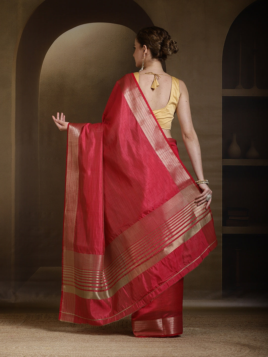 Woven Design Art Silk Saree