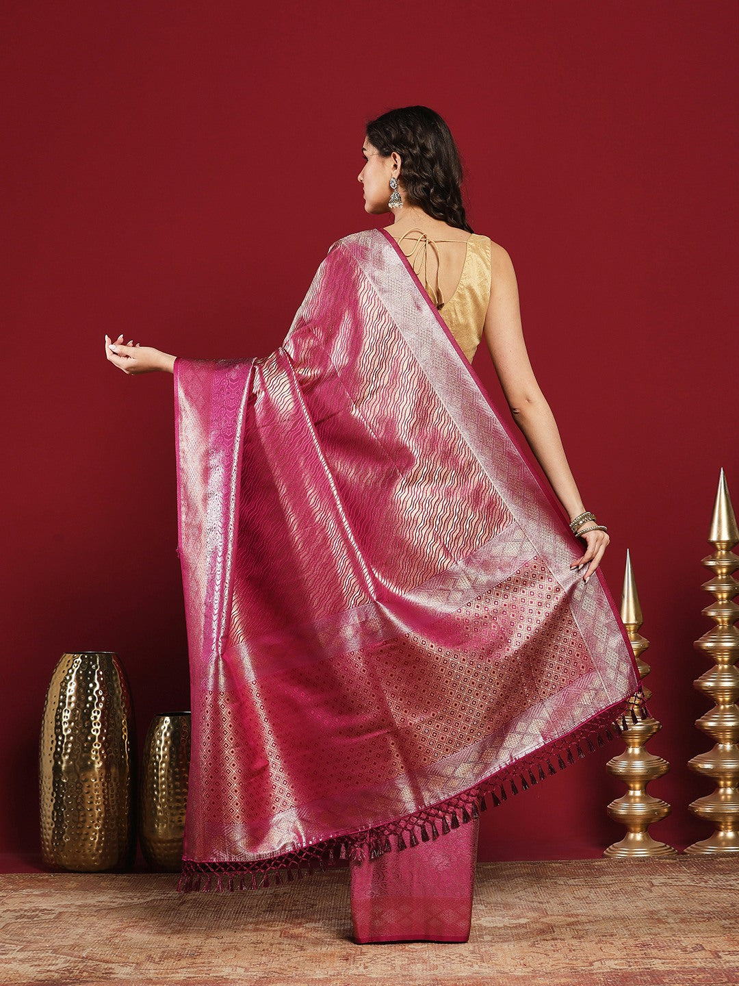 Woven Design Art Silk Saree
