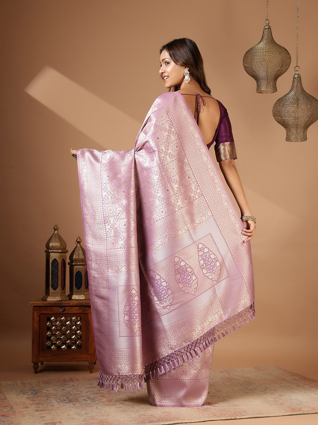 Woven Design Art Silk Saree