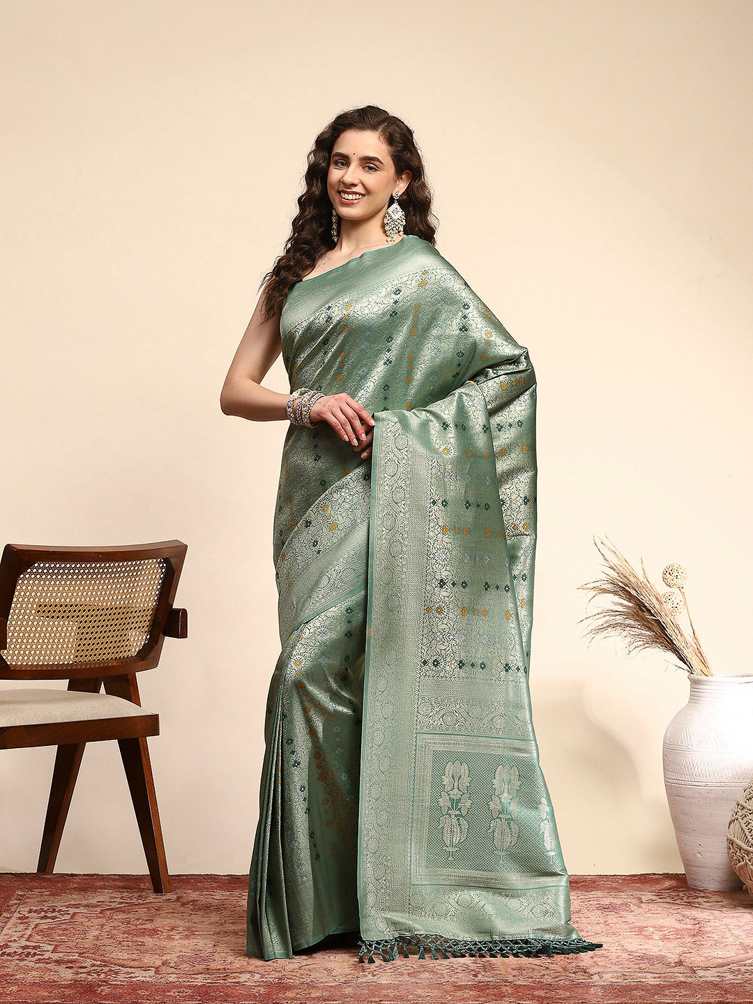 Woven Design Art Silk Saree