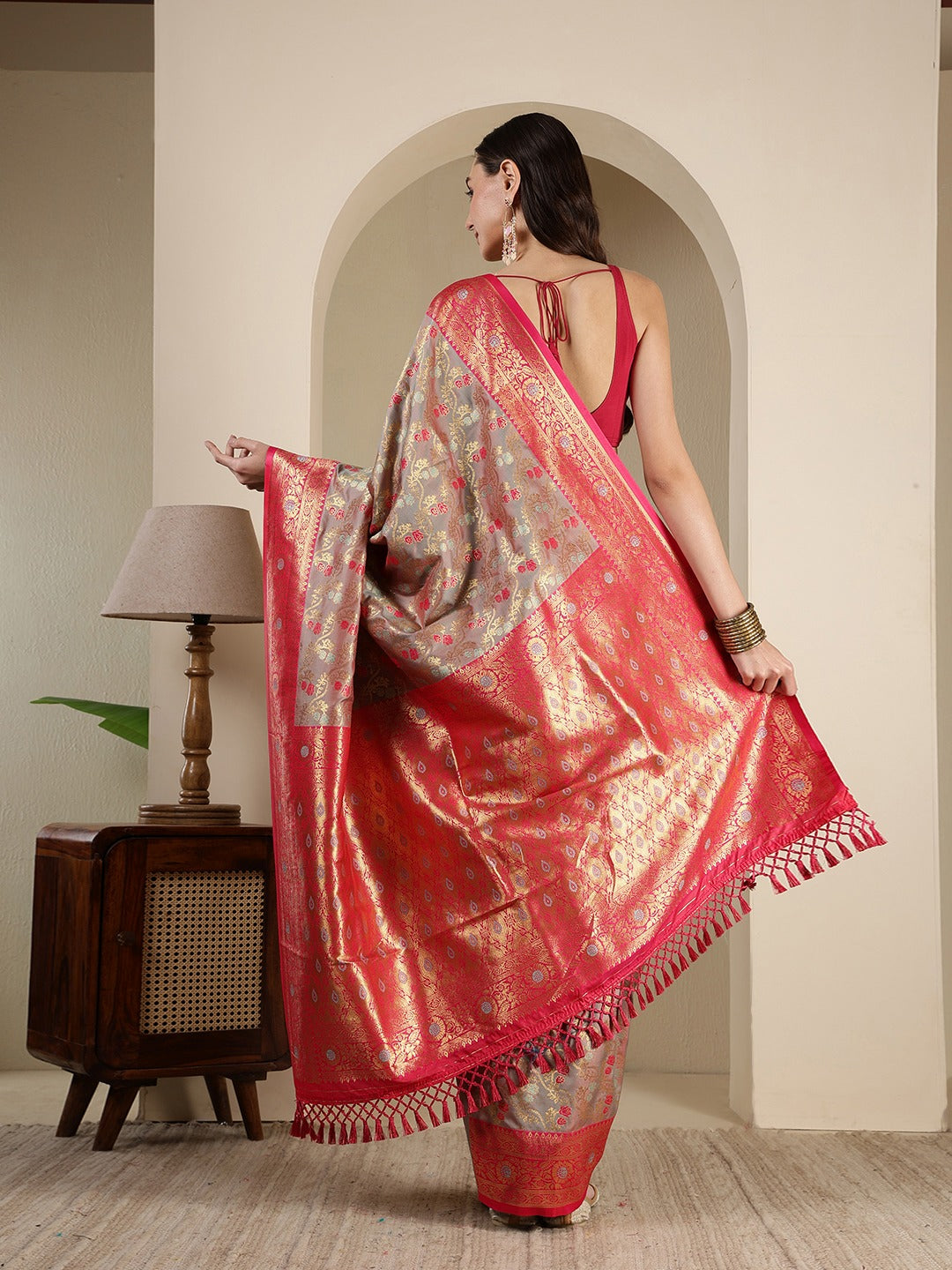 Woven Design Art Silk Saree