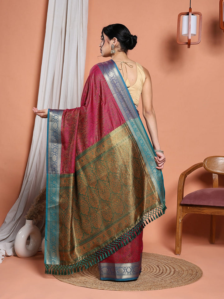 Woven Design Art Silk Saree