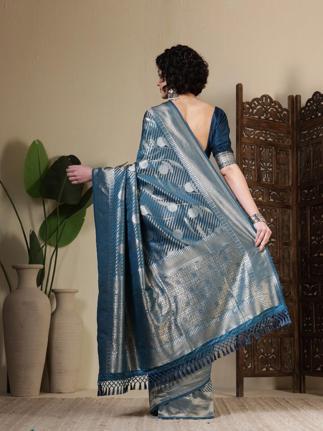 Woven Design Art Silk Saree