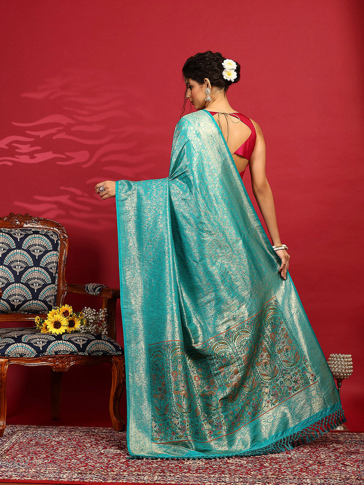 Woven Design Art Silk Saree