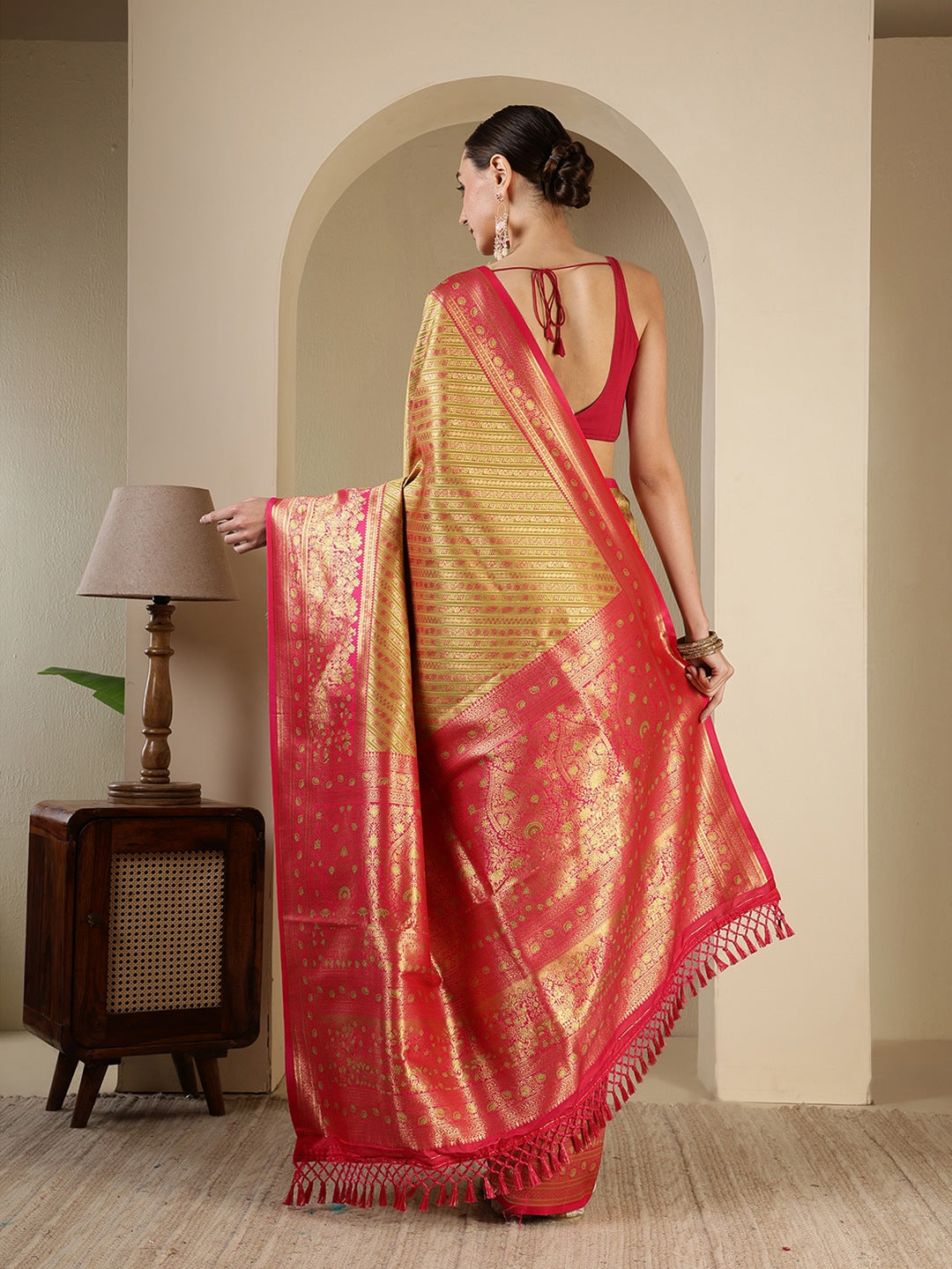 Woven Design Art Silk Saree