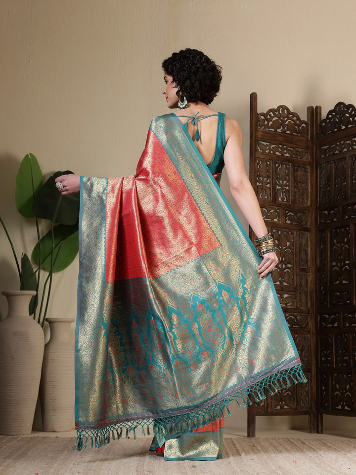Woven Design Art Silk Saree