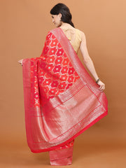 Stone Embroidery Banarasi Woven Saree