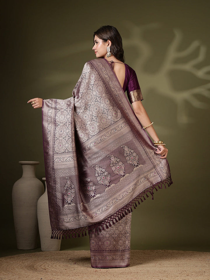 Woven Design Art Silk Saree