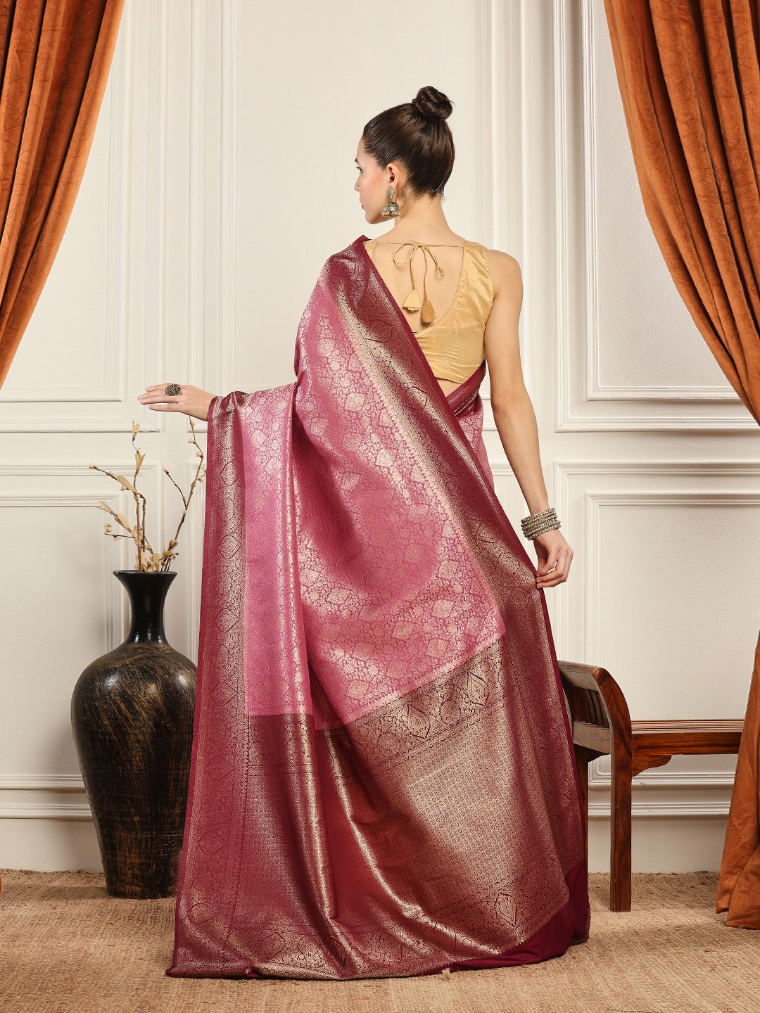 Woven Design Art Silk Saree
