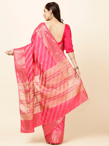 Zari Border Woven Handloom Saree