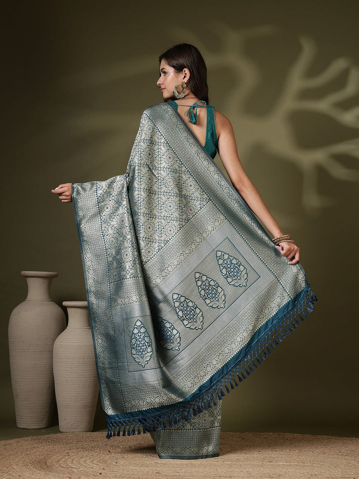 Woven Design Art Silk Saree