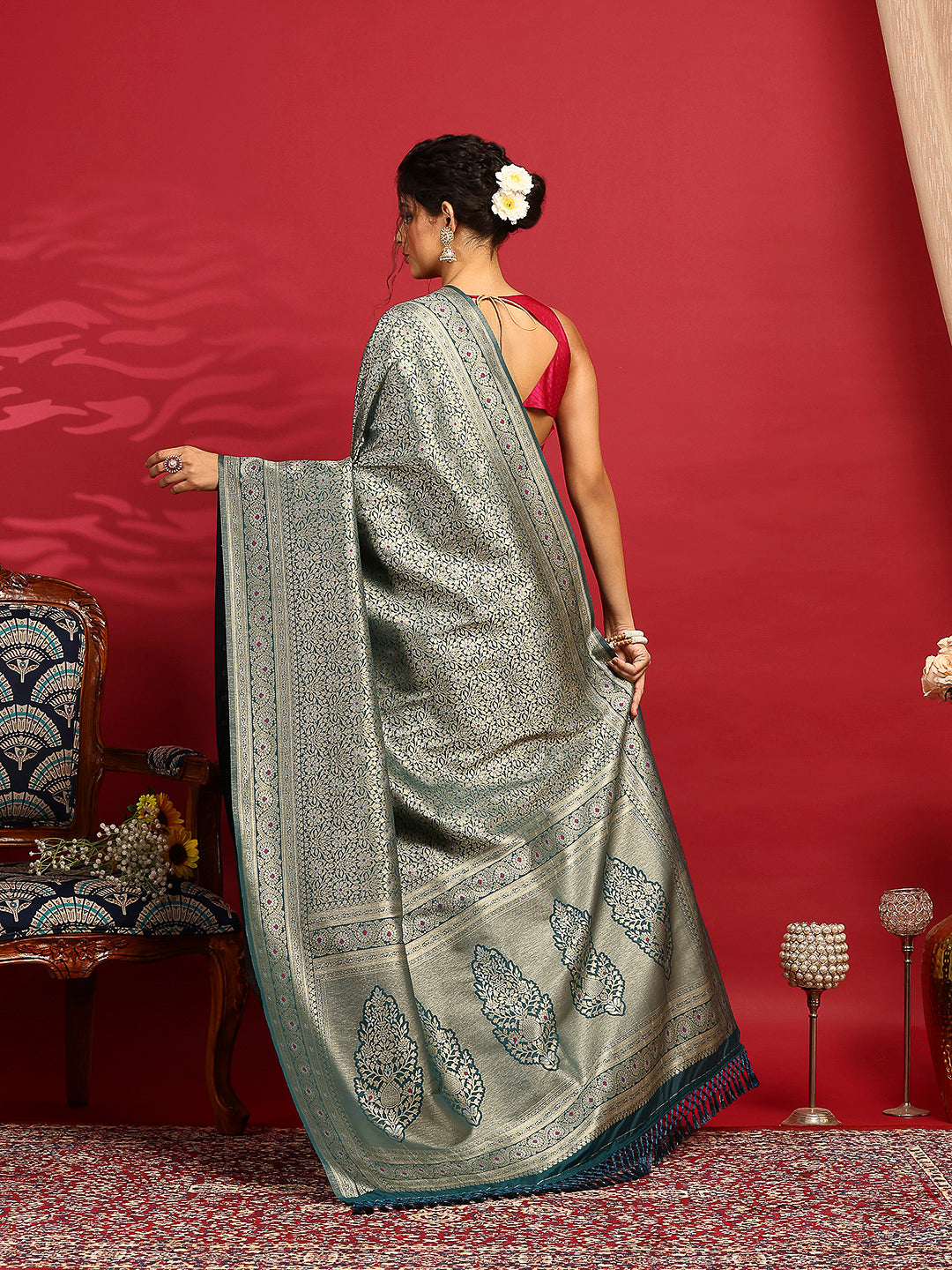 Woven Design Art Silk Saree