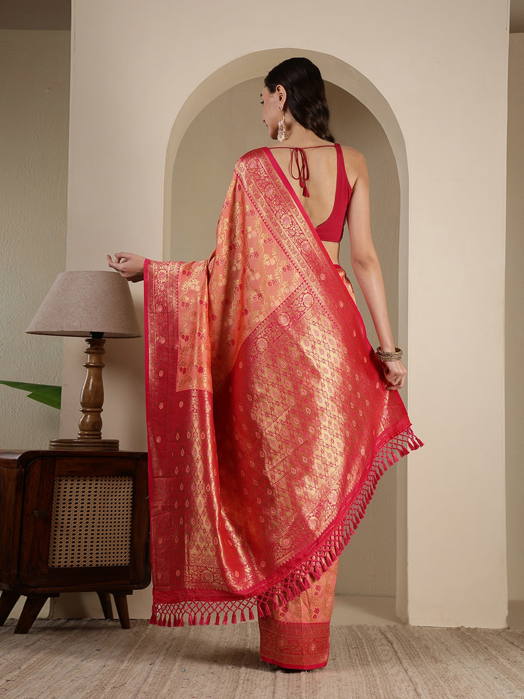 Woven Design Art Silk Saree