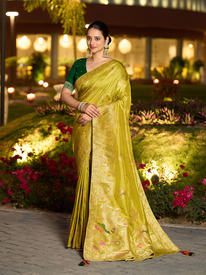 Woven Design Dola Silk Saree