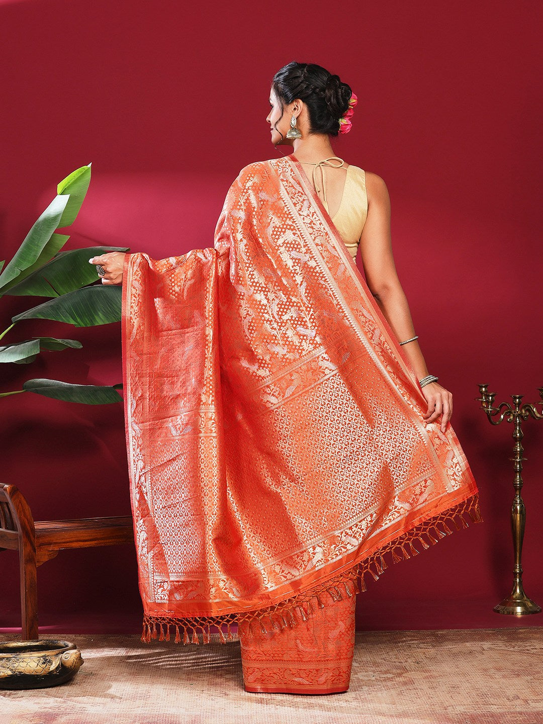 Woven Design Art Silk Saree