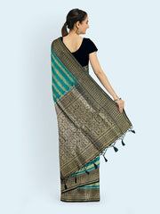 Zari Jaal Woven Art Silk Saree