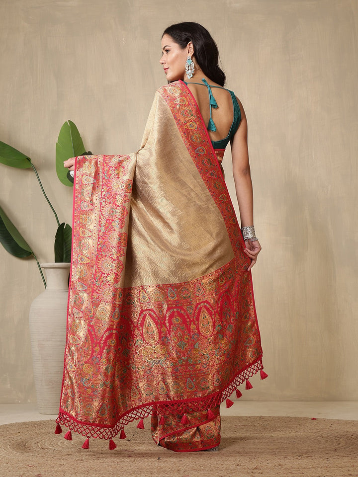 Woven Design Dola Silk Saree