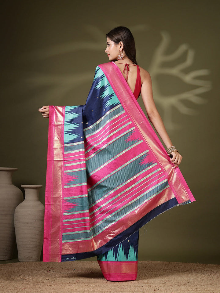 Digital Printed Art Silk Saree