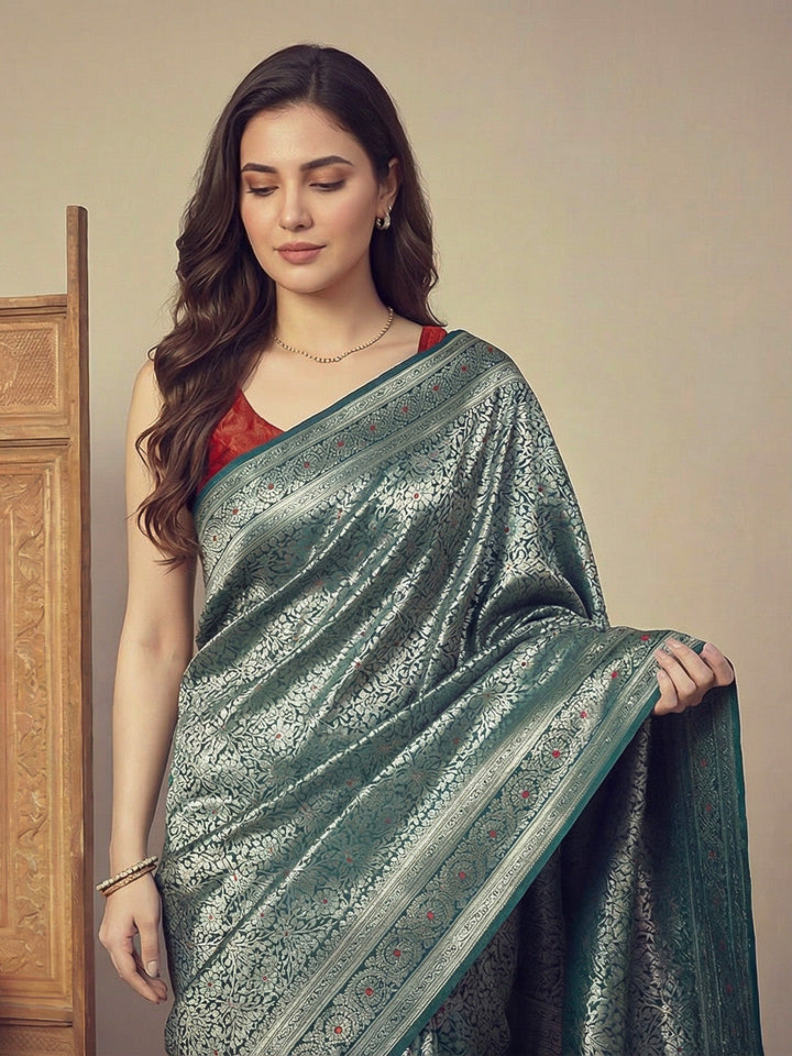 Woven Design Art Silk Saree