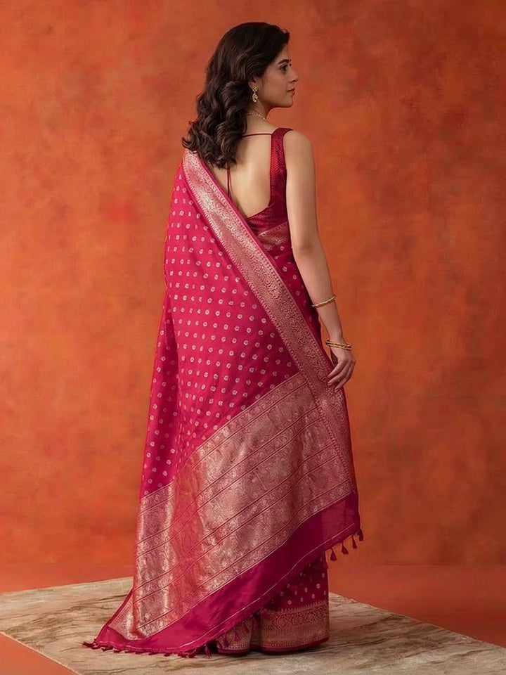 Embroidered Art Silk Saree